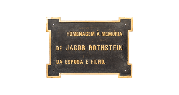 Jacob Rothstein, esposa e filho